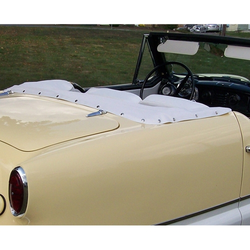White Convertible Top Boot