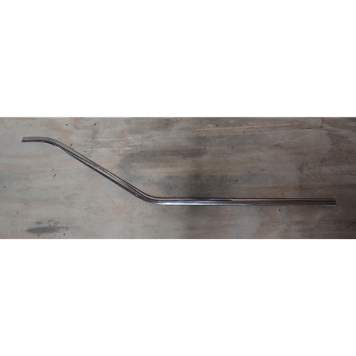 Left Door Exterior Stainless Steel Side Moulding Trim - used