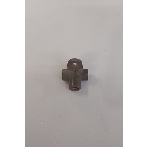 3 Way Brake Line Brass T - used