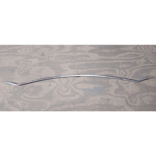 Early Bottom Front Windshield Stainless Steel Trim - used