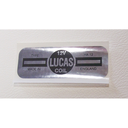 Lucas Coil Sticker