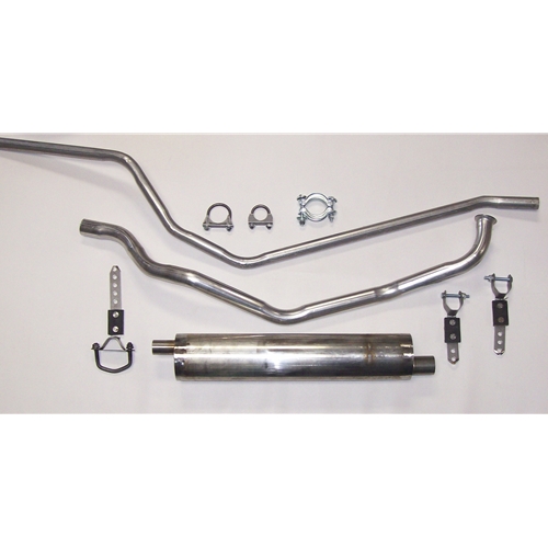 Late Stainless Steel Exhaust System Kit