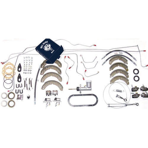 Late Steel Lines Overhaul Brake System Kit