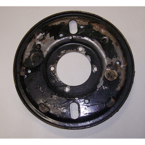 Late Front Left Backing Plate - used