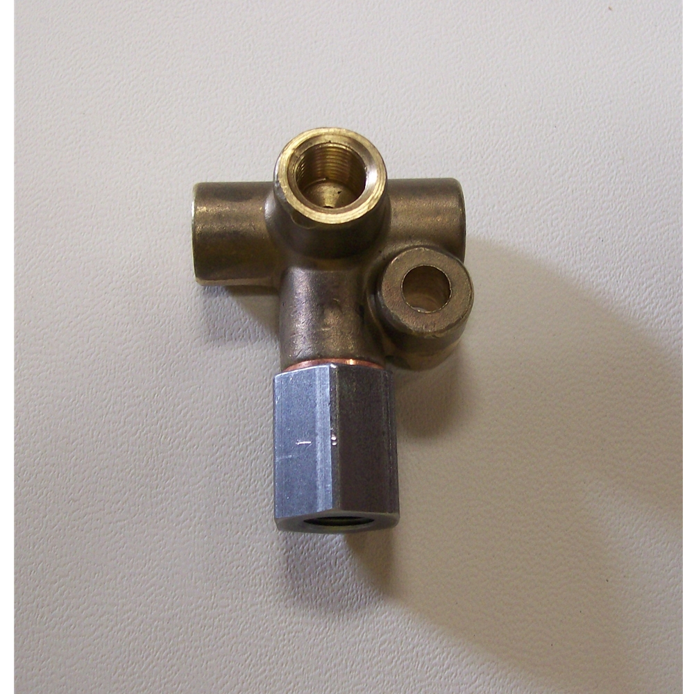 4 Way Brake Line Brass T | Metropolitan Parts