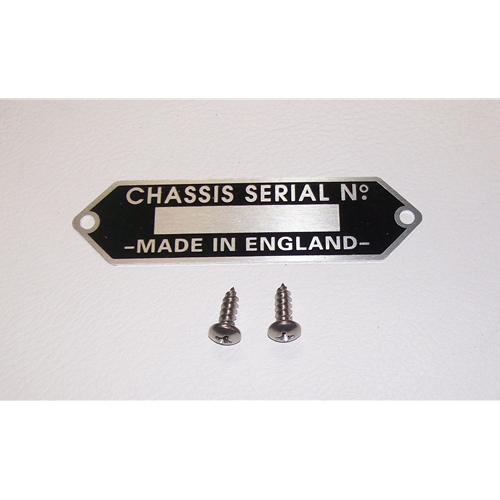 【署名入／Signed】CAGE NACHT TAG（1987年）冊子 Chassis Serial Number ID Tag | Metropolitan Parts